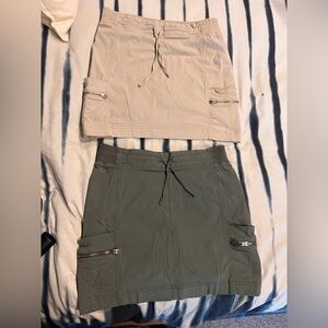 Athleta cargo skirt bundle